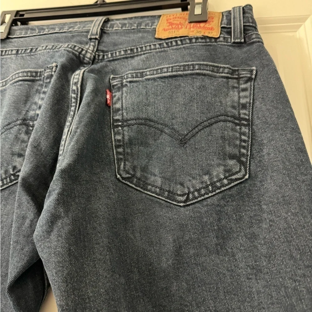 Levi’s 511 W 30 L 32 black jeans
